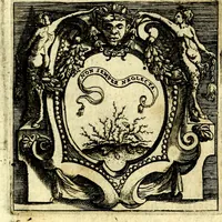 An illustration from Imprese illustri di diuersi, coi discorsi di Camillo Camilli, et con le figure intagliate in rame di Girolamo Porro Padouano .. (1586)