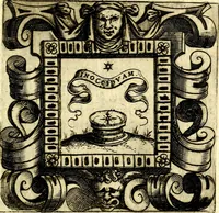 An illustration from Imprese illustri di diuersi, coi discorsi di Camillo Camilli, et con le figure intagliate in rame di Girolamo Porro Padouano .. (1586)
