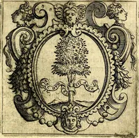An illustration from Imprese illustri di diuersi, coi discorsi di Camillo Camilli, et con le figure intagliate in rame di Girolamo Porro Padouano .. (1586)