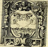 An illustration from Imprese illustri di diuersi, coi discorsi di Camillo Camilli, et con le figure intagliate in rame di Girolamo Porro Padouano .. (1586)