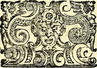 An illustration from Imprese illustri di diuersi, coi discorsi di Camillo Camilli, et con le figure intagliate in rame di Girolamo Porro Padouano .. (1586)