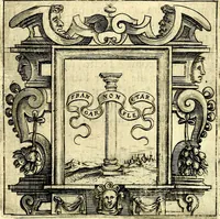 An illustration from Imprese illustri di diuersi, coi discorsi di Camillo Camilli, et con le figure intagliate in rame di Girolamo Porro Padouano .. (1586)
