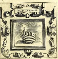 An illustration from Imprese illustri di diuersi, coi discorsi di Camillo Camilli, et con le figure intagliate in rame di Girolamo Porro Padouano .. (1586)