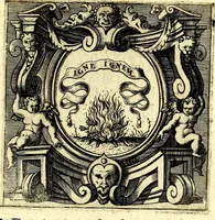 An illustration from Imprese illustri di diuersi, coi discorsi di Camillo Camilli, et con le figure intagliate in rame di Girolamo Porro Padouano .. (1586)
