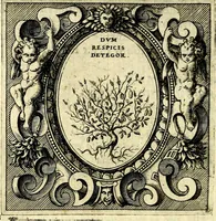 Picture 80 of 230 from Imprese illustri di diuersi, coi discorsi di Camillo Camilli, et con le figure intagliate in rame di Girolamo Porro Padouano .. (1586), leaf 111