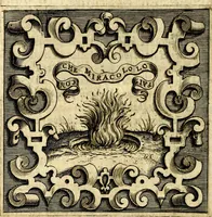 An illustration from Imprese illustri di diuersi, coi discorsi di Camillo Camilli, et con le figure intagliate in rame di Girolamo Porro Padouano .. (1586)