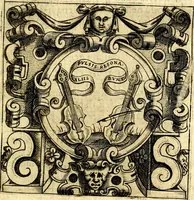 Picture 6 of 230 from Imprese illustri di diuersi, coi discorsi di Camillo Camilli, et con le figure intagliate in rame di Girolamo Porro Padouano .. (1586), leaf 12