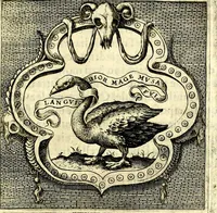 An illustration from Imprese illustri di diuersi, coi discorsi di Camillo Camilli, et con le figure intagliate in rame di Girolamo Porro Padouano .. (1586)
