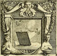 An illustration from Imprese illustri di diuersi, coi discorsi di Camillo Camilli, et con le figure intagliate in rame di Girolamo Porro Padouano .. (1586)