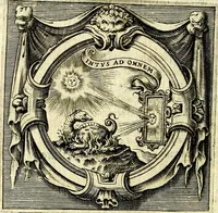 An illustration from Imprese illustri di diuersi, coi discorsi di Camillo Camilli, et con le figure intagliate in rame di Girolamo Porro Padouano .. (1586)