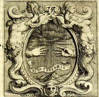 Picture 103 of 230 from Imprese illustri di diuersi, coi discorsi di Camillo Camilli, et con le figure intagliate in rame di Girolamo Porro Padouano .. (1586), leaf 144