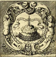 An illustration from Imprese illustri di diuersi, coi discorsi di Camillo Camilli, et con le figure intagliate in rame di Girolamo Porro Padouano .. (1586)