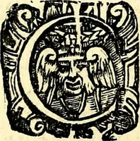 An illustration from Imprese illustri di diuersi, coi discorsi di Camillo Camilli, et con le figure intagliate in rame di Girolamo Porro Padouano .. (1586)
