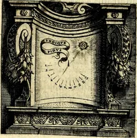 An illustration from Imprese illustri di diuersi, coi discorsi di Camillo Camilli, et con le figure intagliate in rame di Girolamo Porro Padouano .. (1586)
