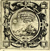 An illustration from Imprese illustri di diuersi, coi discorsi di Camillo Camilli, et con le figure intagliate in rame di Girolamo Porro Padouano .. (1586)