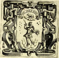 Picture 138 of 230 from Imprese illustri di diuersi, coi discorsi di Camillo Camilli, et con le figure intagliate in rame di Girolamo Porro Padouano .. (1586), leaf 201
