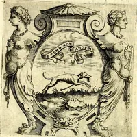 Picture 143 of 230 from Imprese illustri di diuersi, coi discorsi di Camillo Camilli, et con le figure intagliate in rame di Girolamo Porro Padouano .. (1586), leaf 207
