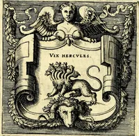 An illustration from Imprese illustri di diuersi, coi discorsi di Camillo Camilli, et con le figure intagliate in rame di Girolamo Porro Padouano .. (1586)