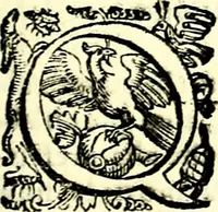 An illustration from Imprese illustri di diuersi, coi discorsi di Camillo Camilli, et con le figure intagliate in rame di Girolamo Porro Padouano .. (1586)