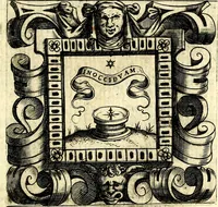An illustration from Imprese illustri di diuersi, coi discorsi di Camillo Camilli, et con le figure intagliate in rame di Girolamo Porro Padouano .. (1586)