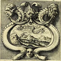 An illustration from Imprese illustri di diuersi, coi discorsi di Camillo Camilli, et con le figure intagliate in rame di Girolamo Porro Padouano .. (1586)