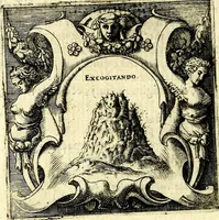 An illustration from Imprese illustri di diuersi, coi discorsi di Camillo Camilli, et con le figure intagliate in rame di Girolamo Porro Padouano .. (1586)