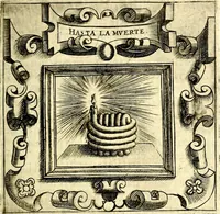 Picture 65 of 230 from Imprese illustri di diuersi, coi discorsi di Camillo Camilli, et con le figure intagliate in rame di Girolamo Porro Padouano .. (1586), leaf 90