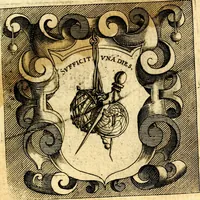 An illustration from Imprese illustri di diuersi, coi discorsi di Camillo Camilli, et con le figure intagliate in rame di Girolamo Porro Padouano .. (1586)
