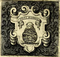 An illustration from Imprese illustri di diuersi, coi discorsi di Camillo Camilli, et con le figure intagliate in rame di Girolamo Porro Padouano .. (1586)