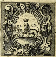 An illustration from Imprese illustri di diuersi, coi discorsi di Camillo Camilli, et con le figure intagliate in rame di Girolamo Porro Padouano .. (1586)