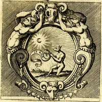 An illustration from Imprese illustri di diuersi, coi discorsi di Camillo Camilli, et con le figure intagliate in rame di Girolamo Porro Padouano .. (1586)