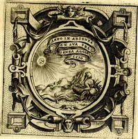 An illustration from Imprese illustri di diuersi, coi discorsi di Camillo Camilli, et con le figure intagliate in rame di Girolamo Porro Padouano .. (1586)
