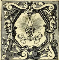 An illustration from Imprese illustri di diuersi, coi discorsi di Camillo Camilli, et con le figure intagliate in rame di Girolamo Porro Padouano .. (1586)