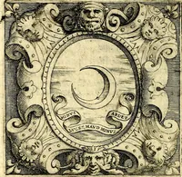 An illustration from Imprese illustri di diuersi, coi discorsi di Camillo Camilli, et con le figure intagliate in rame di Girolamo Porro Padouano .. (1586)