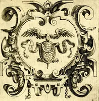 An illustration from Imprese illustri di diuersi, coi discorsi di Camillo Camilli, et con le figure intagliate in rame di Girolamo Porro Padouano .. (1586)