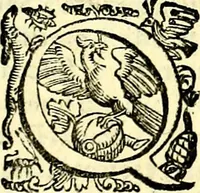 An illustration from Imprese illustri di diuersi, coi discorsi di Camillo Camilli, et con le figure intagliate in rame di Girolamo Porro Padouano .. (1586)