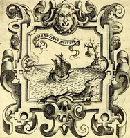 An illustration from Imprese illustri di diuersi, coi discorsi di Camillo Camilli, et con le figure intagliate in rame di Girolamo Porro Padouano .. (1586)