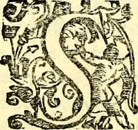 An illustration from Imprese illustri di diuersi, coi discorsi di Camillo Camilli, et con le figure intagliate in rame di Girolamo Porro Padouano .. (1586)