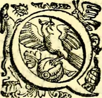 An illustration from Imprese illustri di diuersi, coi discorsi di Camillo Camilli, et con le figure intagliate in rame di Girolamo Porro Padouano .. (1586)