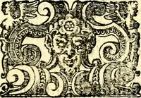 An illustration from Imprese illustri di diuersi, coi discorsi di Camillo Camilli, et con le figure intagliate in rame di Girolamo Porro Padouano .. (1586)