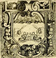 An illustration from Imprese illustri di diuersi, coi discorsi di Camillo Camilli, et con le figure intagliate in rame di Girolamo Porro Padouano .. (1586)