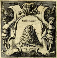 An illustration from Imprese illustri di diuersi, coi discorsi di Camillo Camilli, et con le figure intagliate in rame di Girolamo Porro Padouano .. (1586)