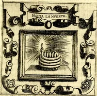 An illustration from Imprese illustri di diuersi, coi discorsi di Camillo Camilli, et con le figure intagliate in rame di Girolamo Porro Padouano .. (1586)