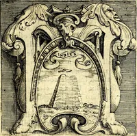 An illustration from Imprese illustri di diuersi, coi discorsi di Camillo Camilli, et con le figure intagliate in rame di Girolamo Porro Padouano .. (1586)