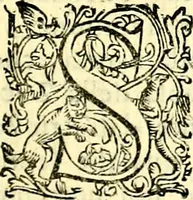 An illustration from Imprese illustri di diuersi, coi discorsi di Camillo Camilli, et con le figure intagliate in rame di Girolamo Porro Padouano .. (1586)