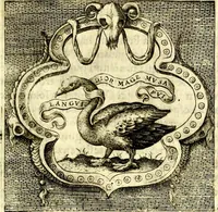 An illustration from Imprese illustri di diuersi, coi discorsi di Camillo Camilli, et con le figure intagliate in rame di Girolamo Porro Padouano .. (1586)