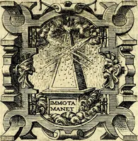 An illustration from Imprese illustri di diuersi, coi discorsi di Camillo Camilli, et con le figure intagliate in rame di Girolamo Porro Padouano .. (1586)