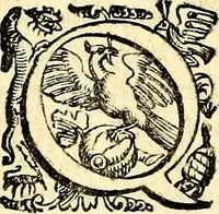 An illustration from Imprese illustri di diuersi, coi discorsi di Camillo Camilli, et con le figure intagliate in rame di Girolamo Porro Padouano .. (1586)