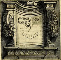 An illustration from Imprese illustri di diuersi, coi discorsi di Camillo Camilli, et con le figure intagliate in rame di Girolamo Porro Padouano .. (1586)