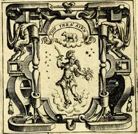 An illustration from Imprese illustri di diuersi, coi discorsi di Camillo Camilli, et con le figure intagliate in rame di Girolamo Porro Padouano .. (1586)